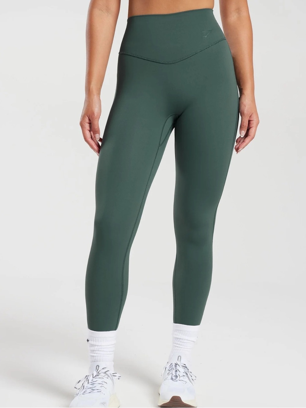 Gymshark Green Leggings Size Medium Athleisure Athletic Legging